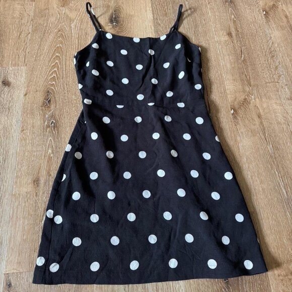 Wilfred Dresses & Skirts - Wilfred Isabelle Polka Dot Black and White Dress size 2
